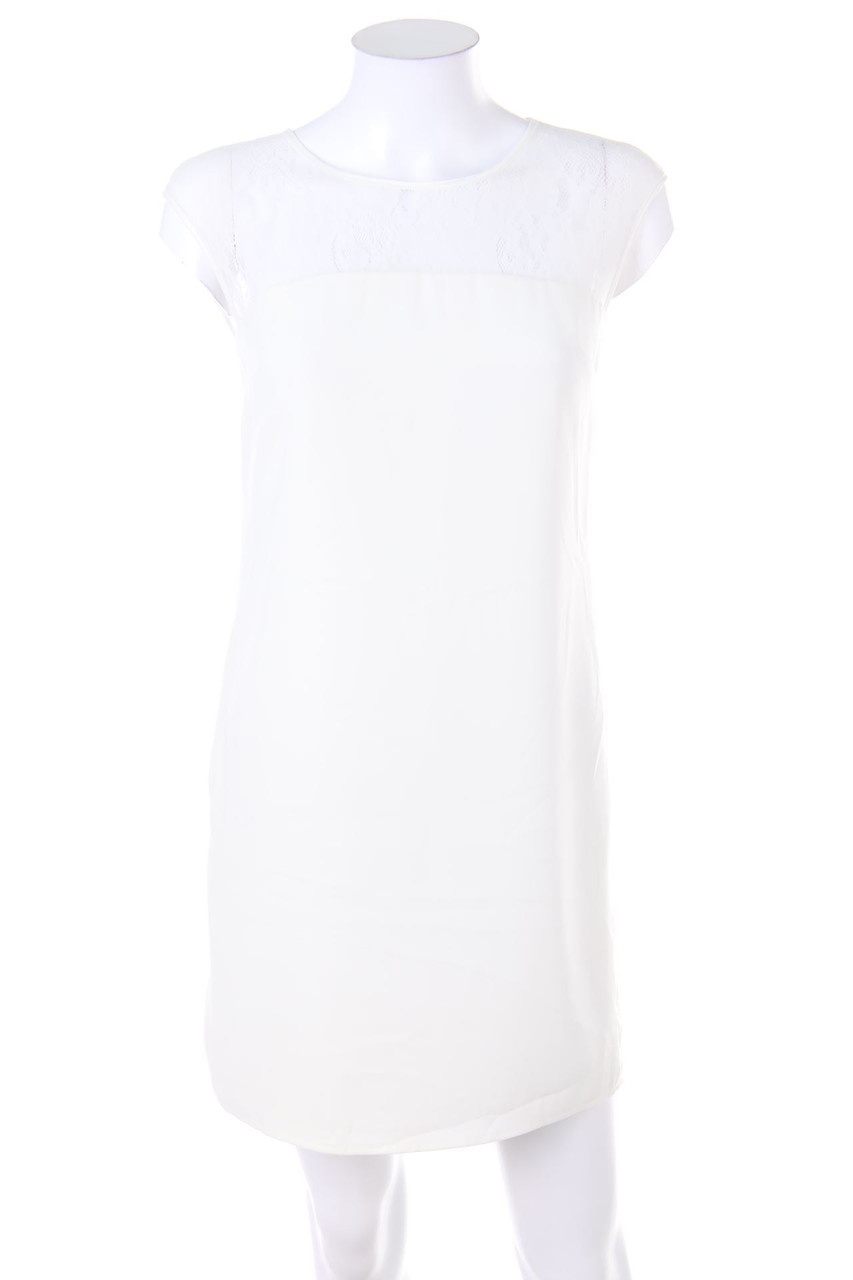 NAF NAF - Party-Kleid mit Spitzen-Einsatz - D 32