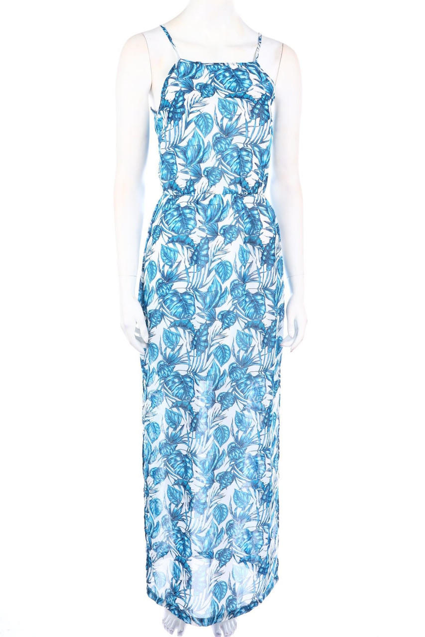 H&M DIVIDED - Maxi-Kleid mit Print - D 34