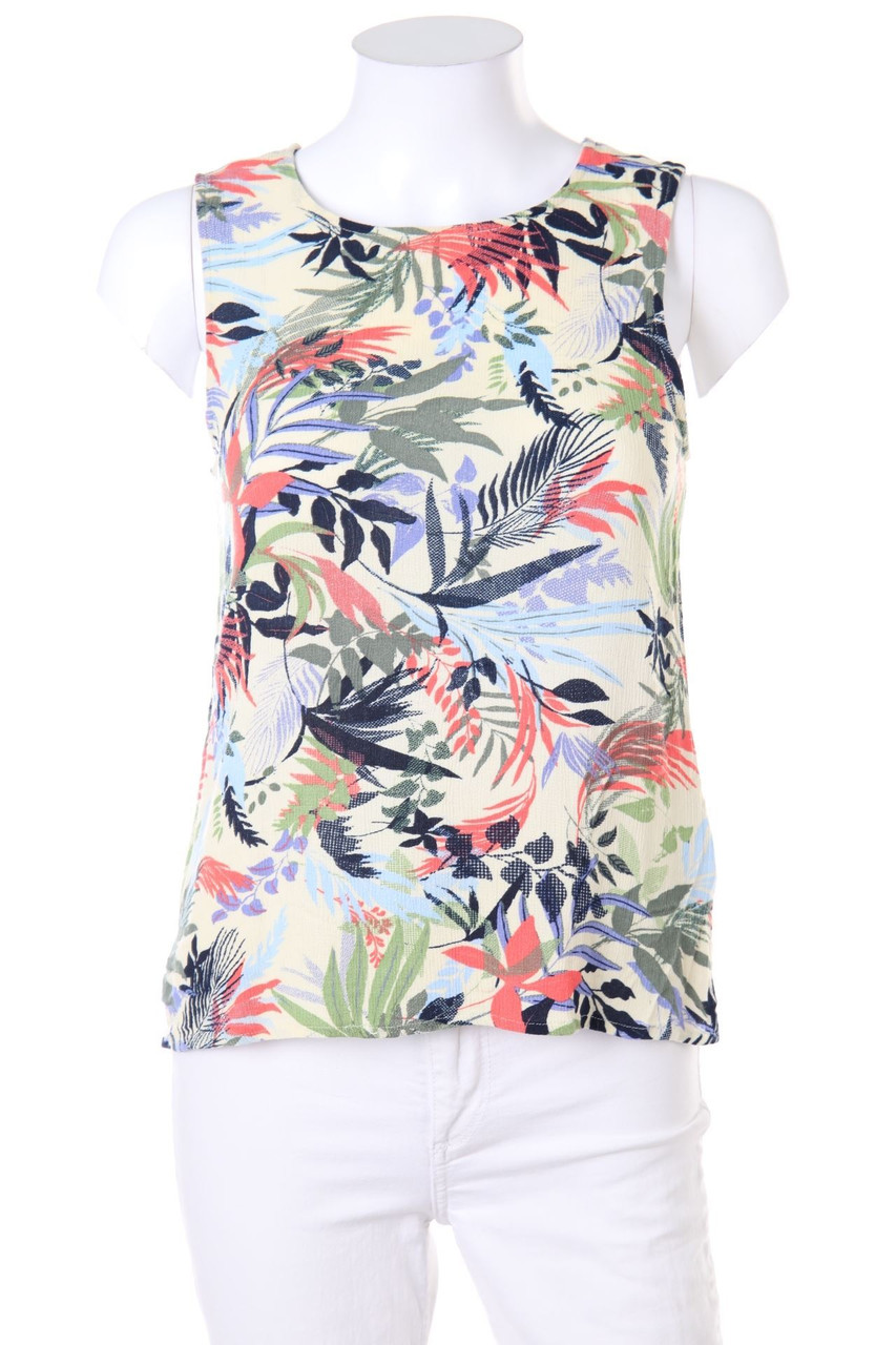 VERO MODA - Blusentop mit floralem Muster - S