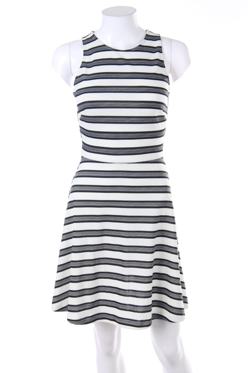 H&M - Kleid mit Streifen - XS