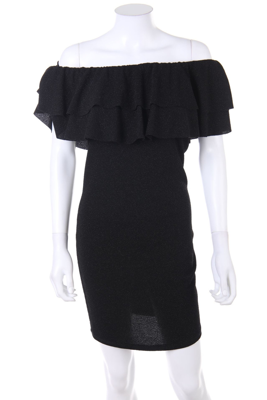 No Label - Cocktail Dress with Volants - M