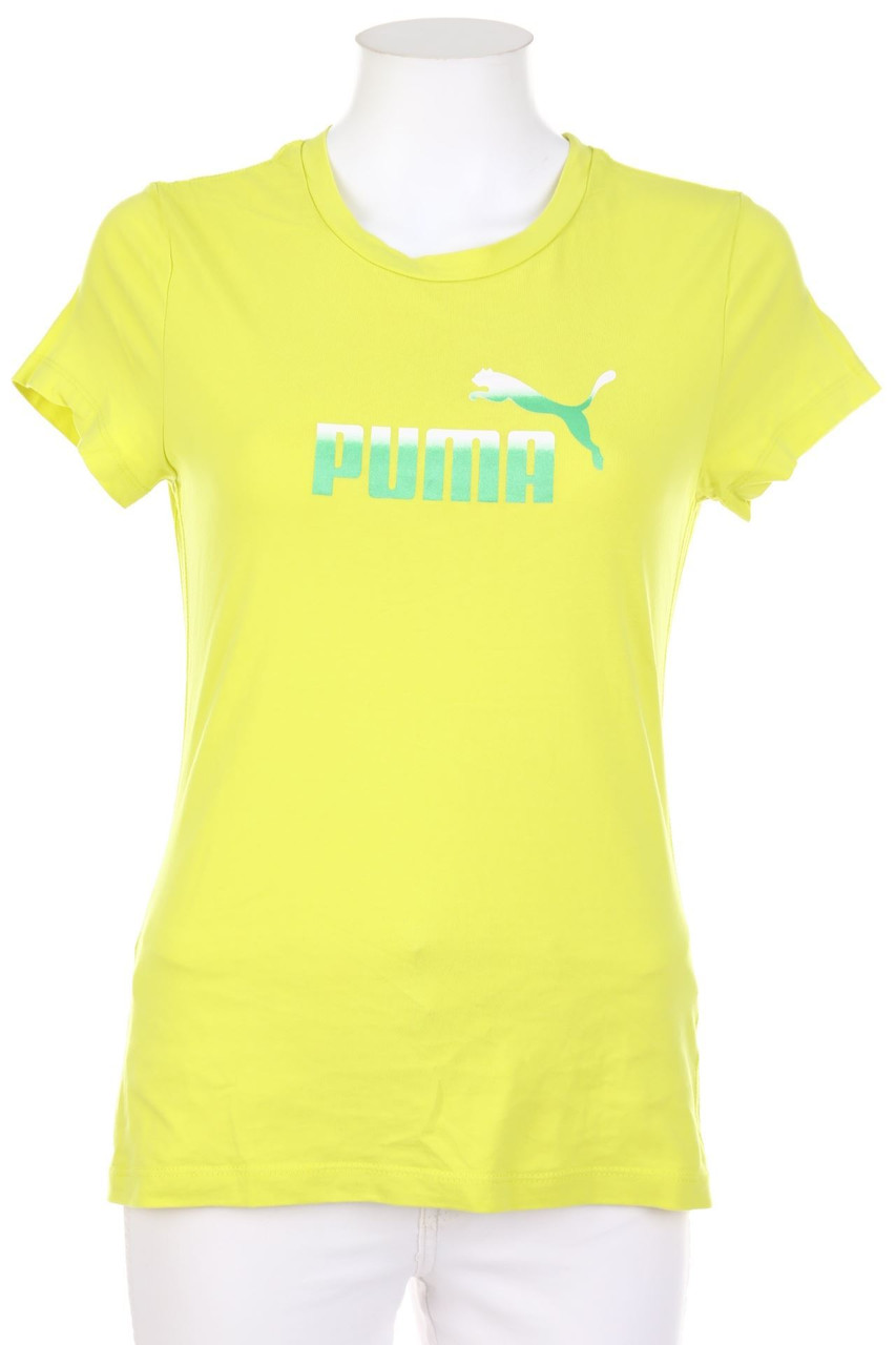 PUMA - Kurzarm-Shirt mit Logo-Print - D 38