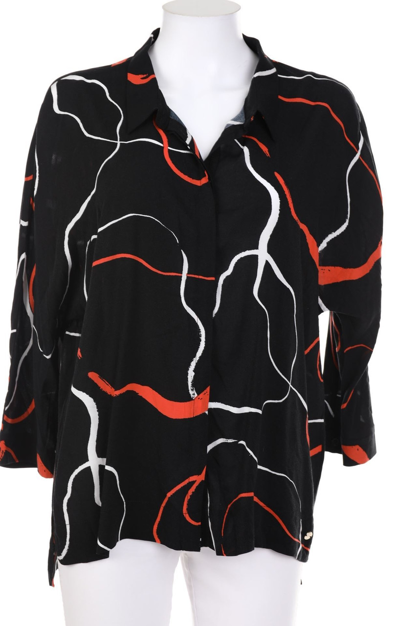 MANOR woman - Shirt Blouse with Print - D 38