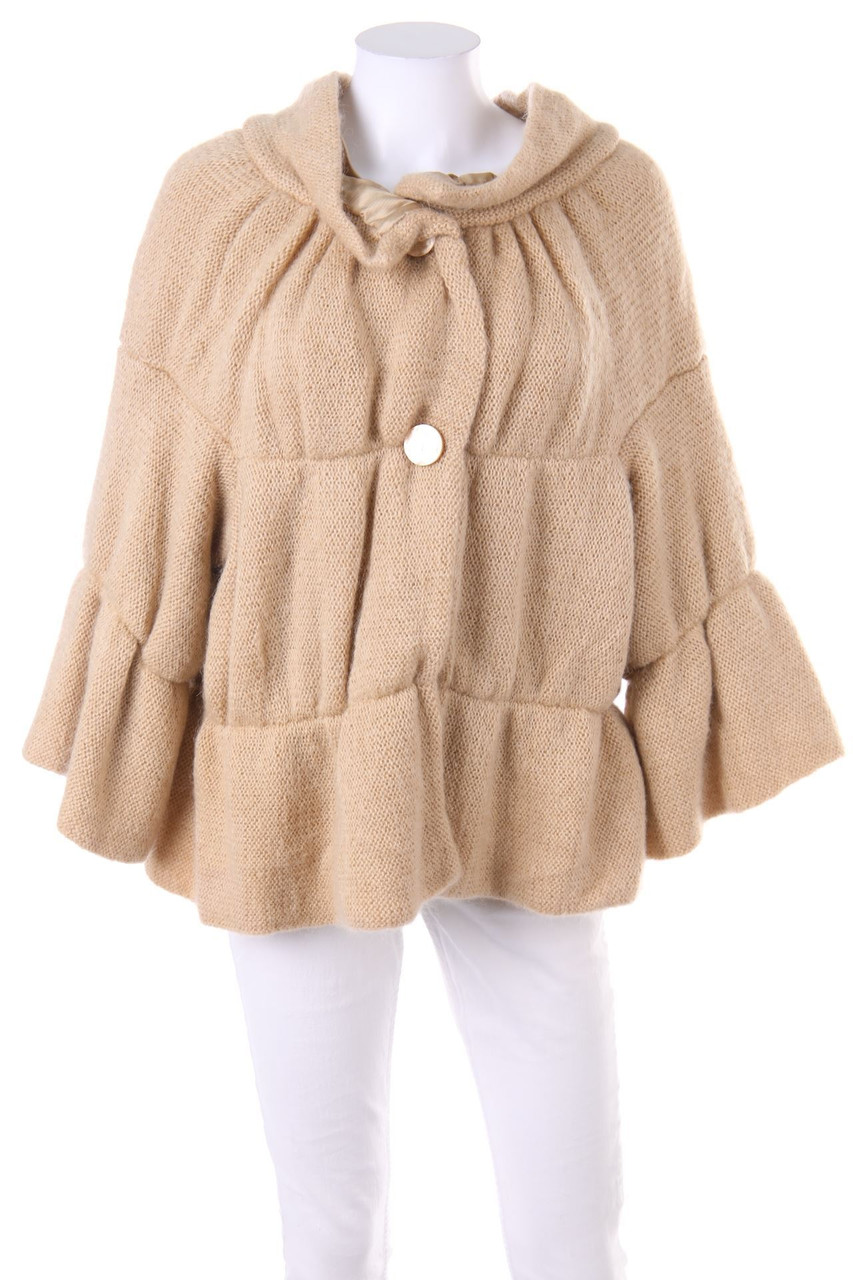 UNITED COLORS OF BENETTON - Cardigan with Ruffles - L
