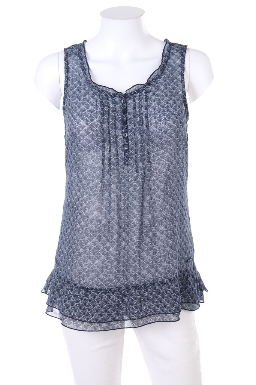 TOM TAILOR - Blusentop mit Print - D 36