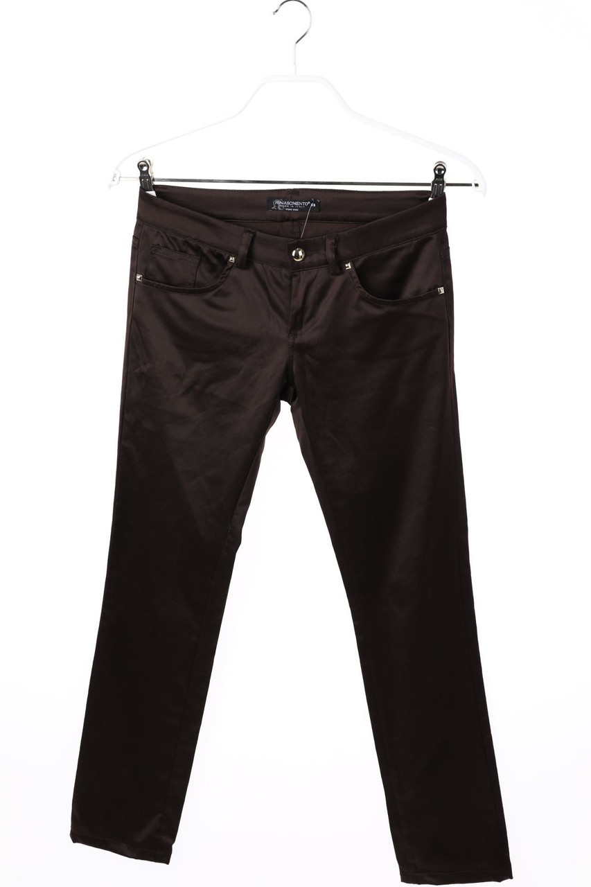 RINASCIMENTO - Pants, Satin with Studs - XS