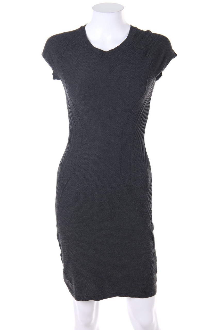 H&M - Strickkleid mit Muster - XS