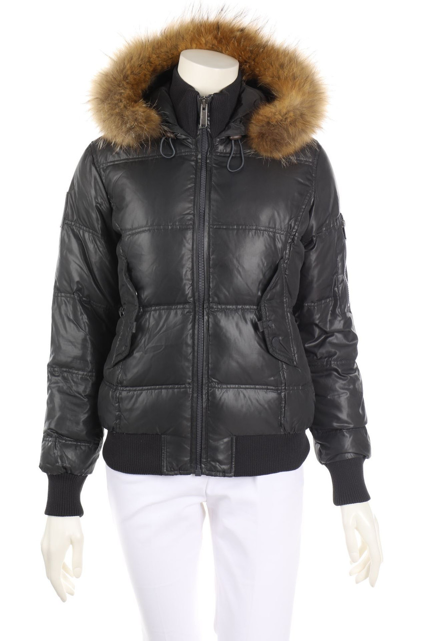 Bomboogie Jacke Bomboogie Daunenmantel Damen Grau Bomboogie Discount