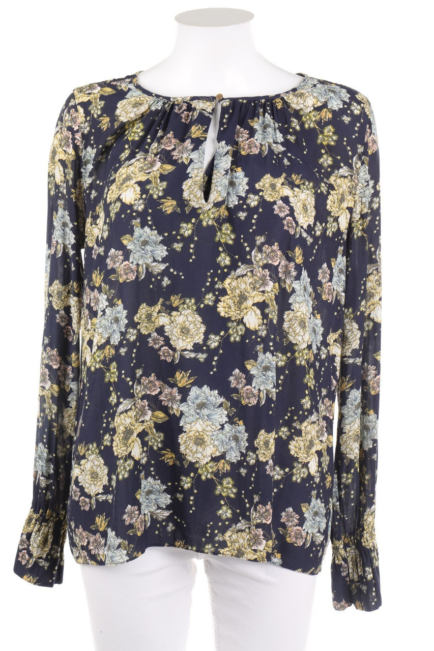 H&M - Bluse mit Blumen-Print - D 36