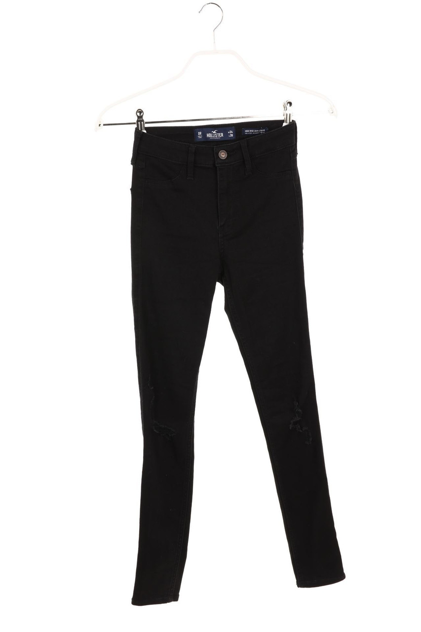 HOLLISTER - High Waist-Destroyed Jeggings Jeans - W24