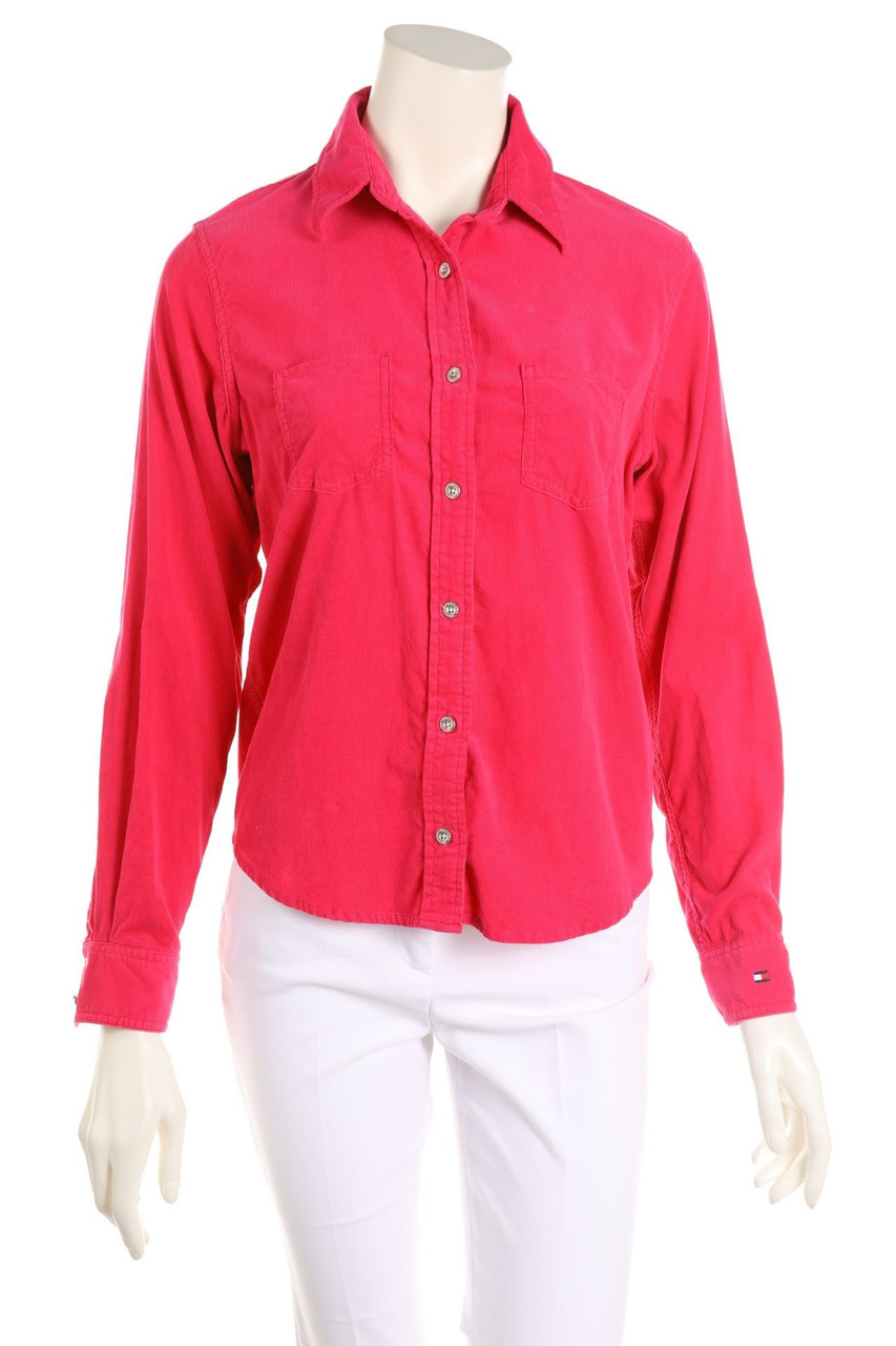 TOMMY HILFIGER - Cord-Hemd-Bluse - D 36