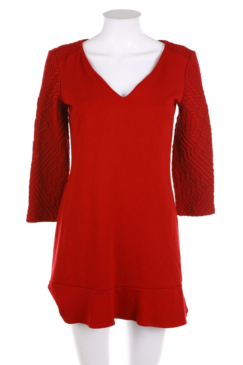 NAF NAF - Kleid aus Viskose-Mix mit 3/4-Ärmel - M