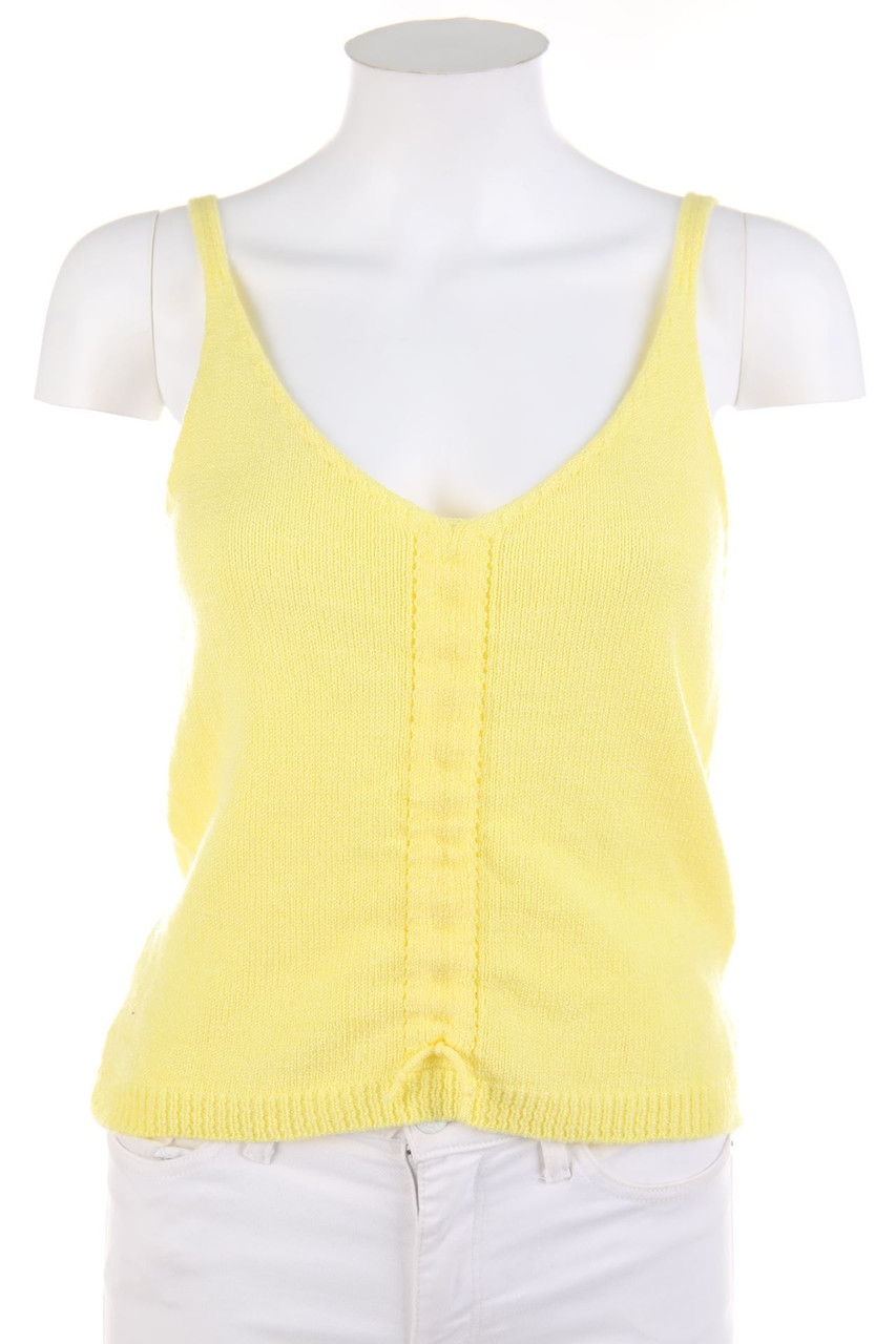 zebra - Knit-Crop-Top - M