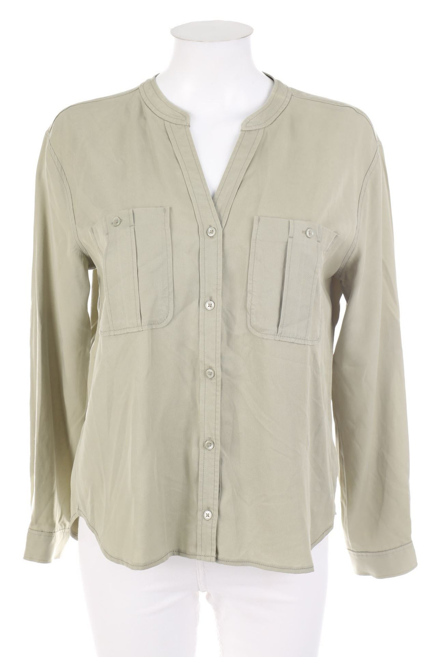 TOM TAILOR - Bluse mit aufgesetzten Taschen - D 34