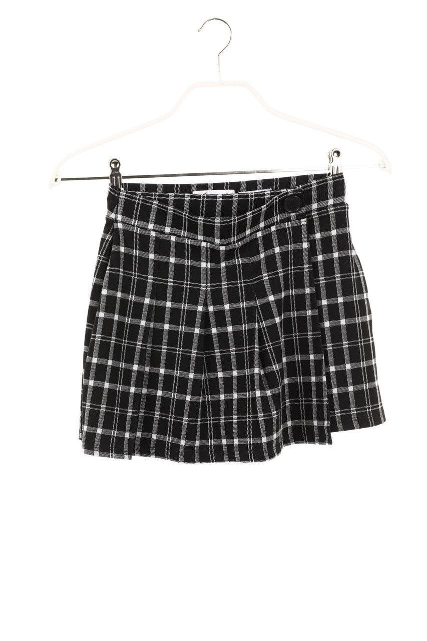 HOLLISTER - High Waist-Skort, Checked - XS