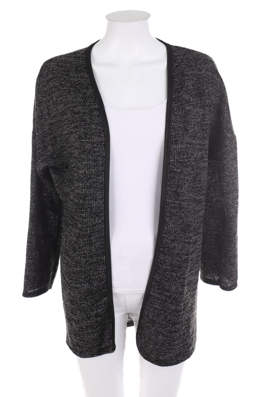 zebra - Cardigan with Metallic Effect - M