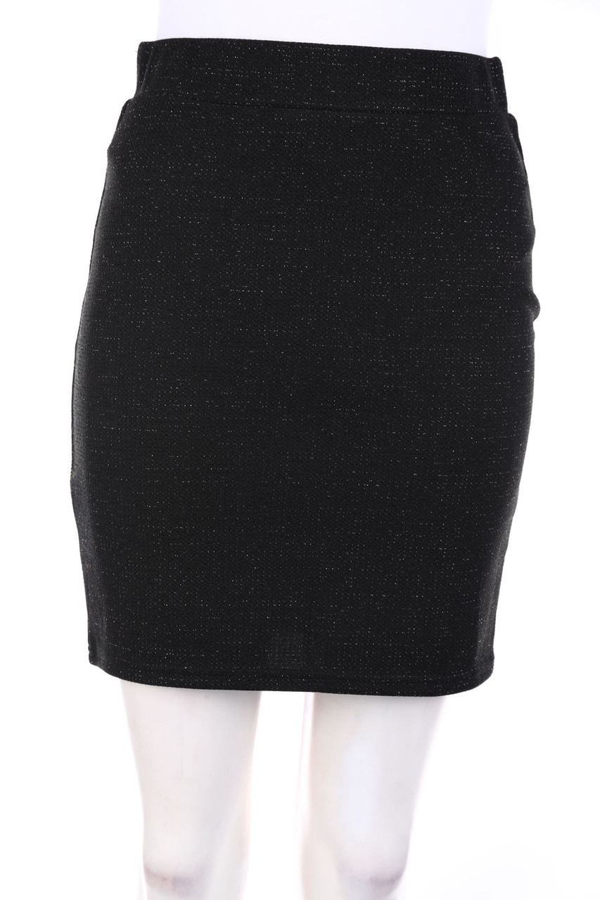 AMISU - Minirock mit Metallic-Effekt - D 38