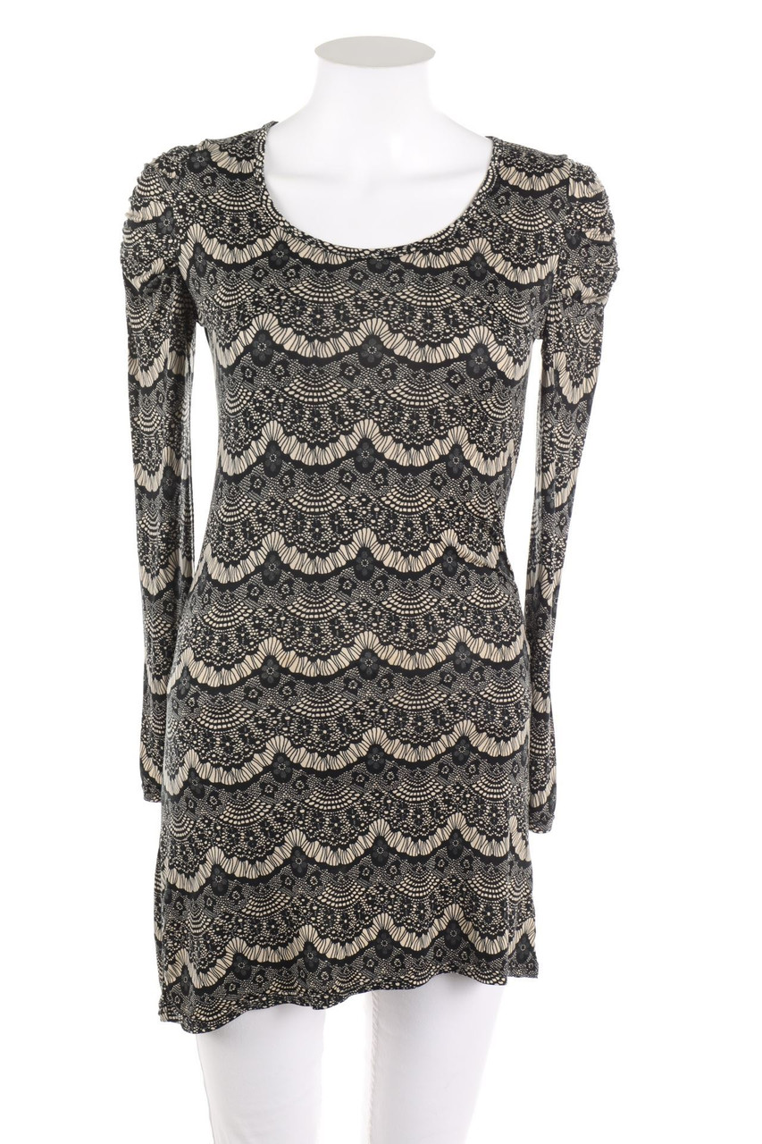 zebra - Longsleeve-Shirt with Ruffles - S