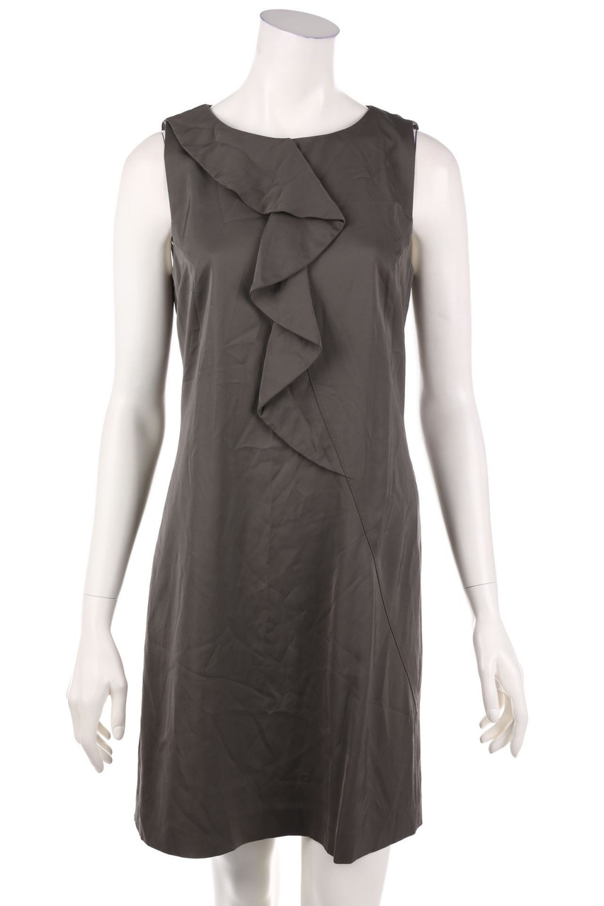 HUGO HUGO BOSS - Etui-Kleid mit Volants - D 36