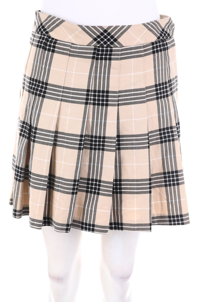 H&M DIVIDED - Falten-Mini-Rock mit Tartan-Muster - D 36