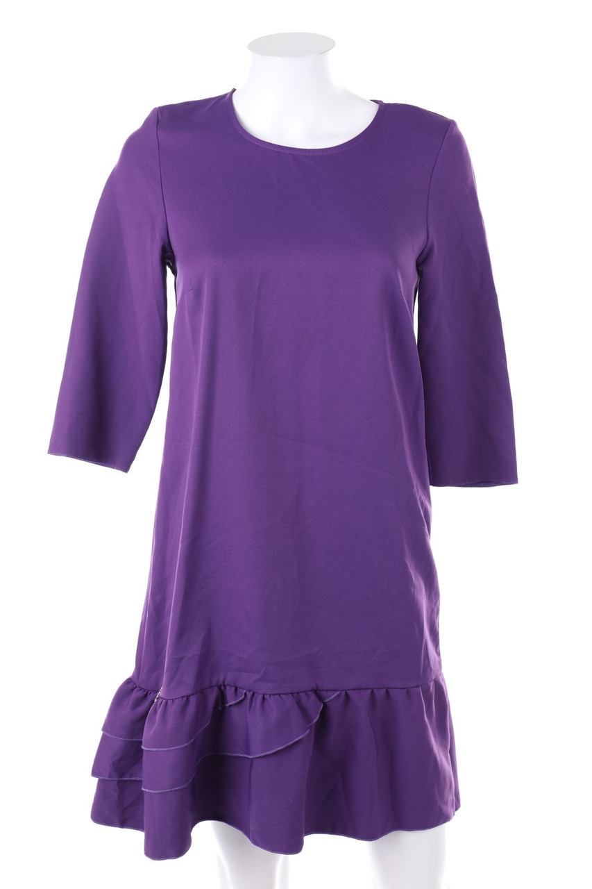 lemoniade - Volants-Dress with Logo Plaque - S