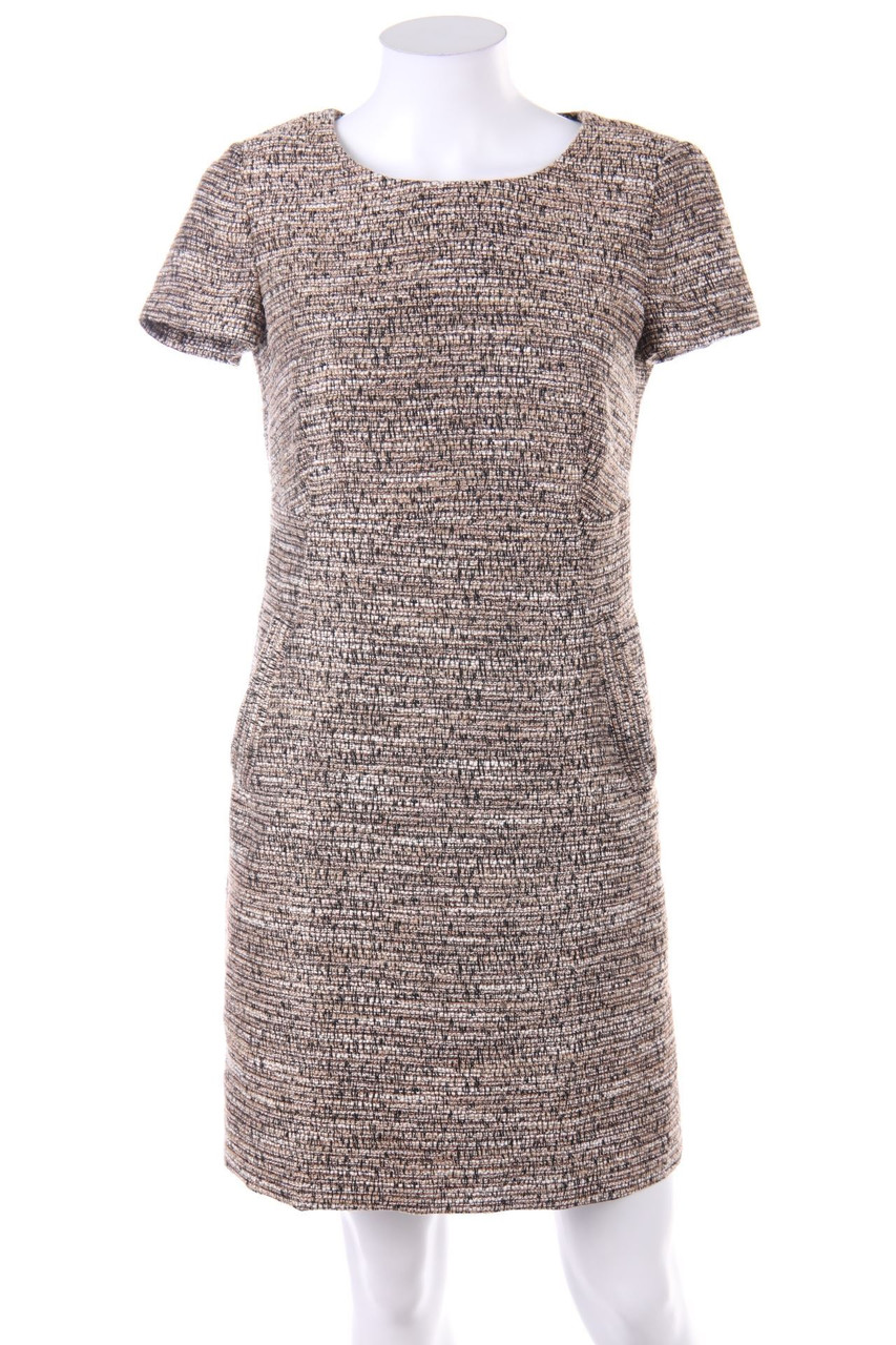 ESPRIT - Etui-Kleid mit Metallic-Effekt - D 34