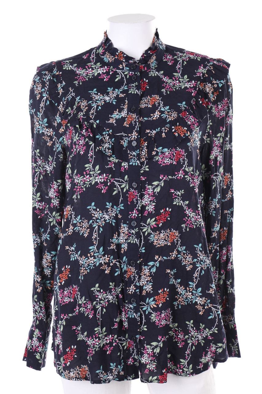 promod - Hemd-Bluse mit Rüschen - M