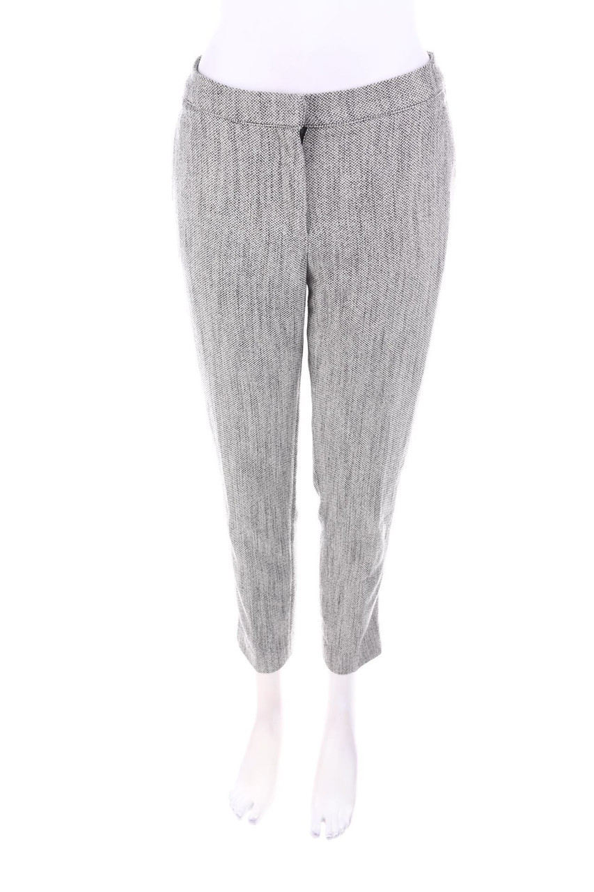 H&M - Muster-Hose aus Baumwoll-Mix - D 40
