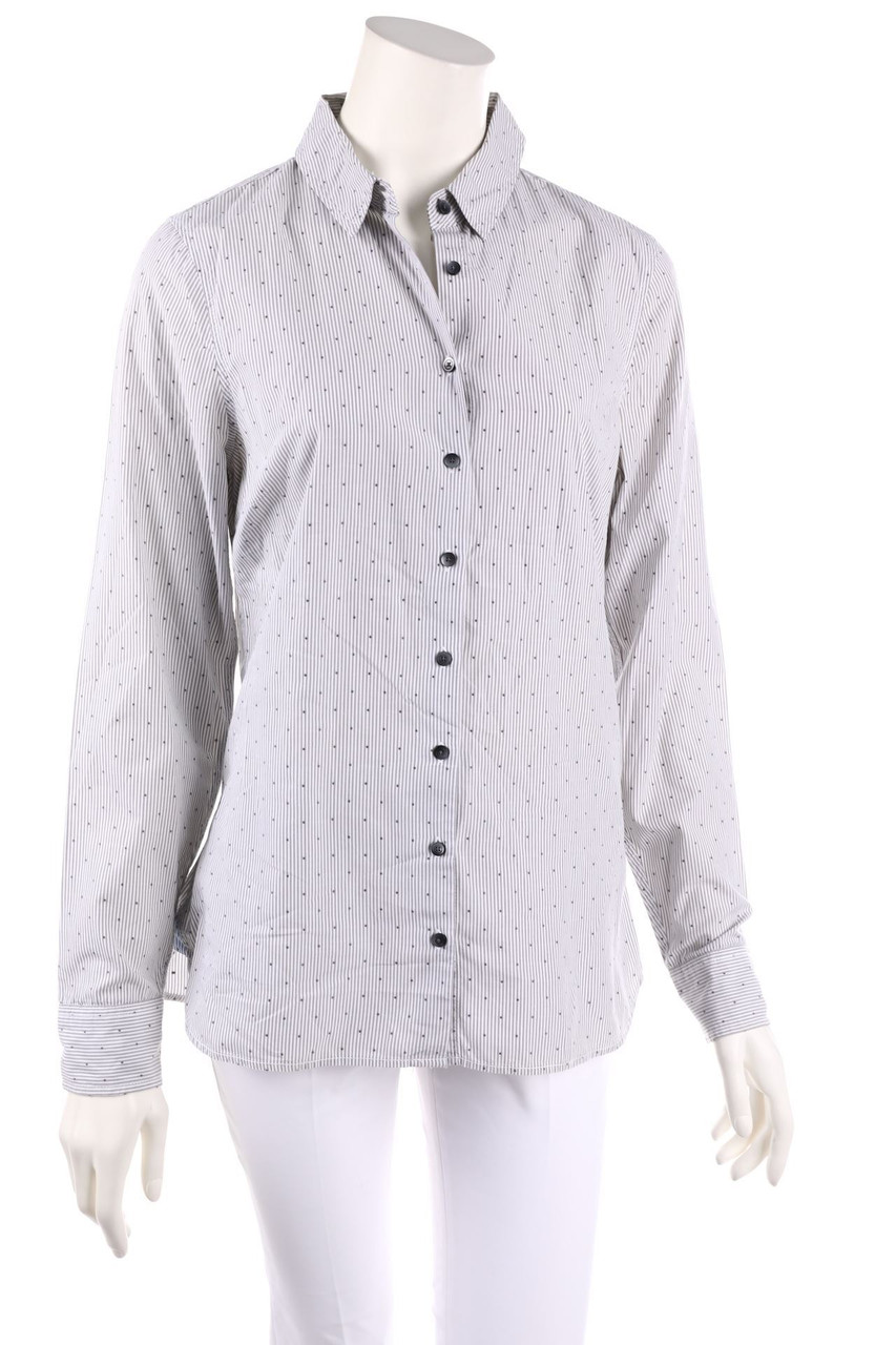 TOMMY HILFIGER - Hemd-Bluse mit Logo-Stickerei - D 40