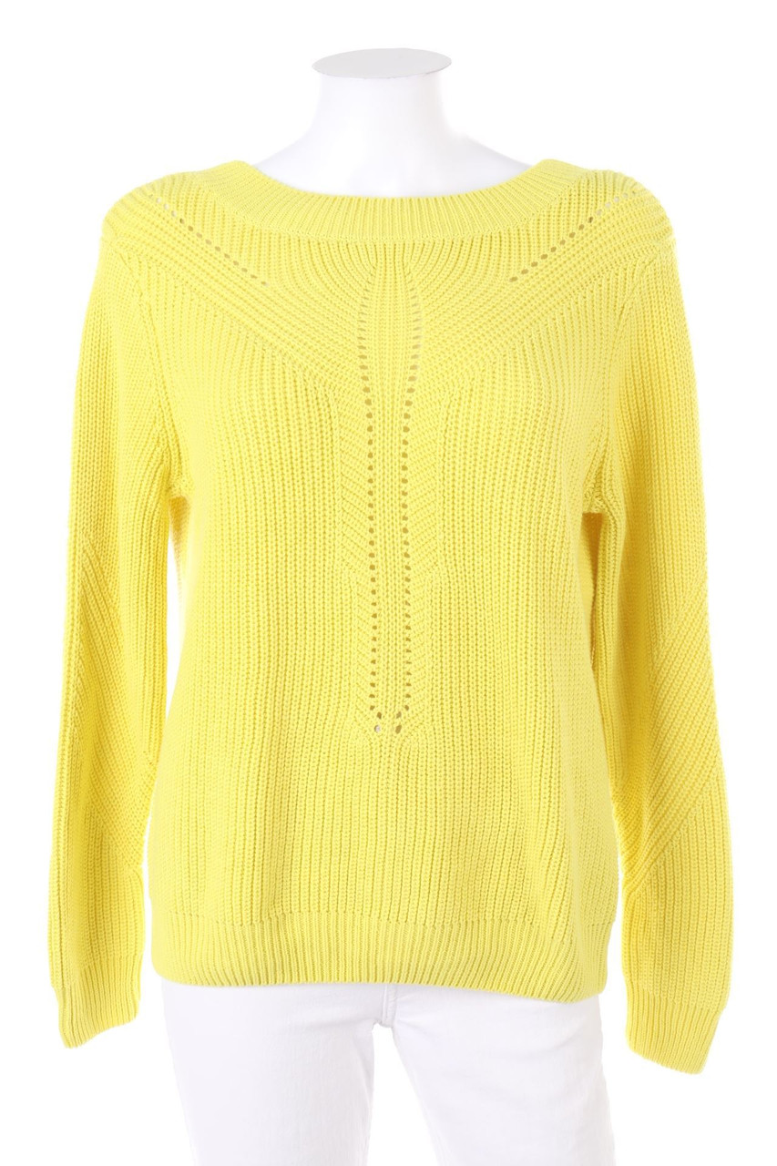 Ohne Label - Strick-Pullover mit tiefem Rückenausschnitt - L