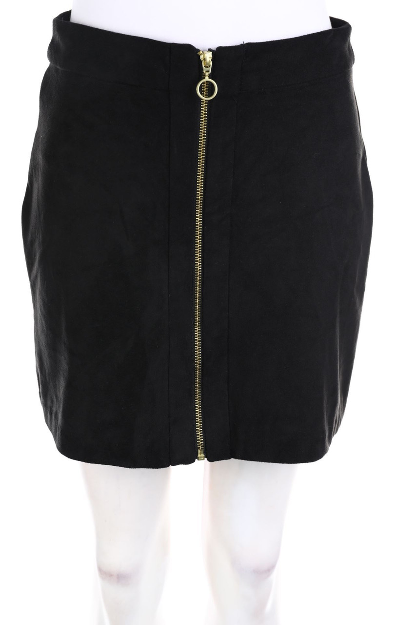 H&M - Minirock mit Reißverschluss - D 36