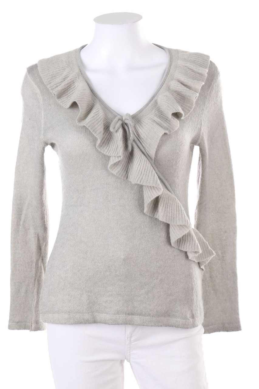 Zooom - Strick-Pullover aus Woll-Mix mit Mohair - M