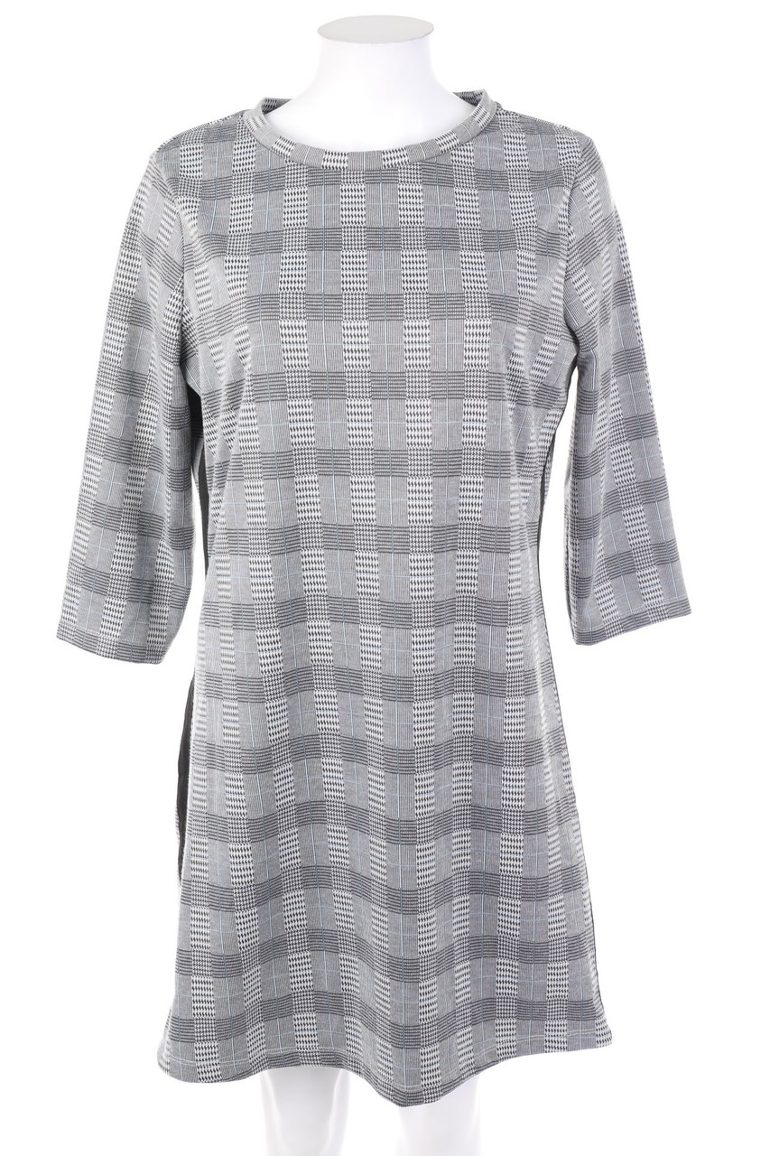 No Label - Mini Dress, Checked - D 40