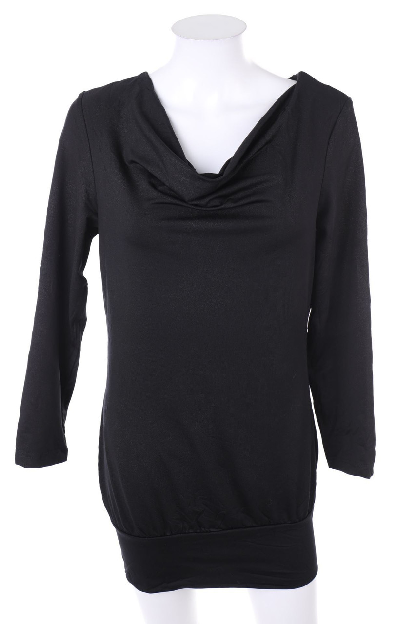 SECONDHAND - Party-Kleid mit Wasserfall-Ausschnitt - D 36