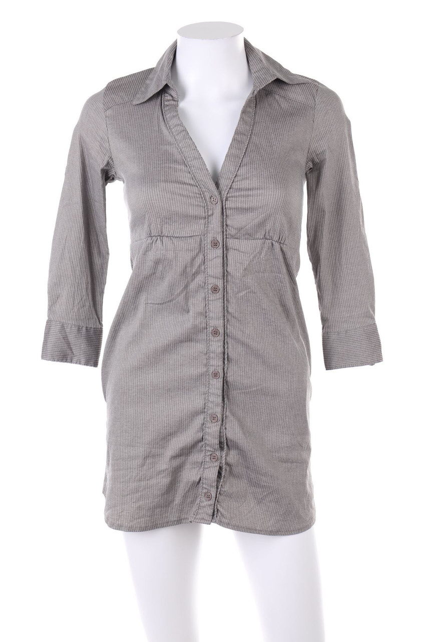 TALLY WEiJL - Shirt Dress with Roll-up Sleeves - XS