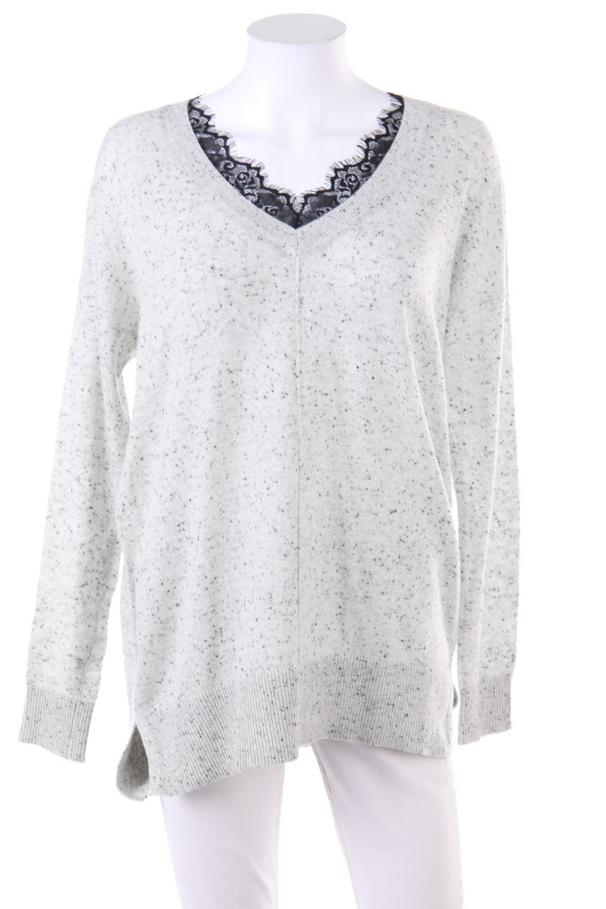 TOPSHOP - Pullover with Lace - D 34