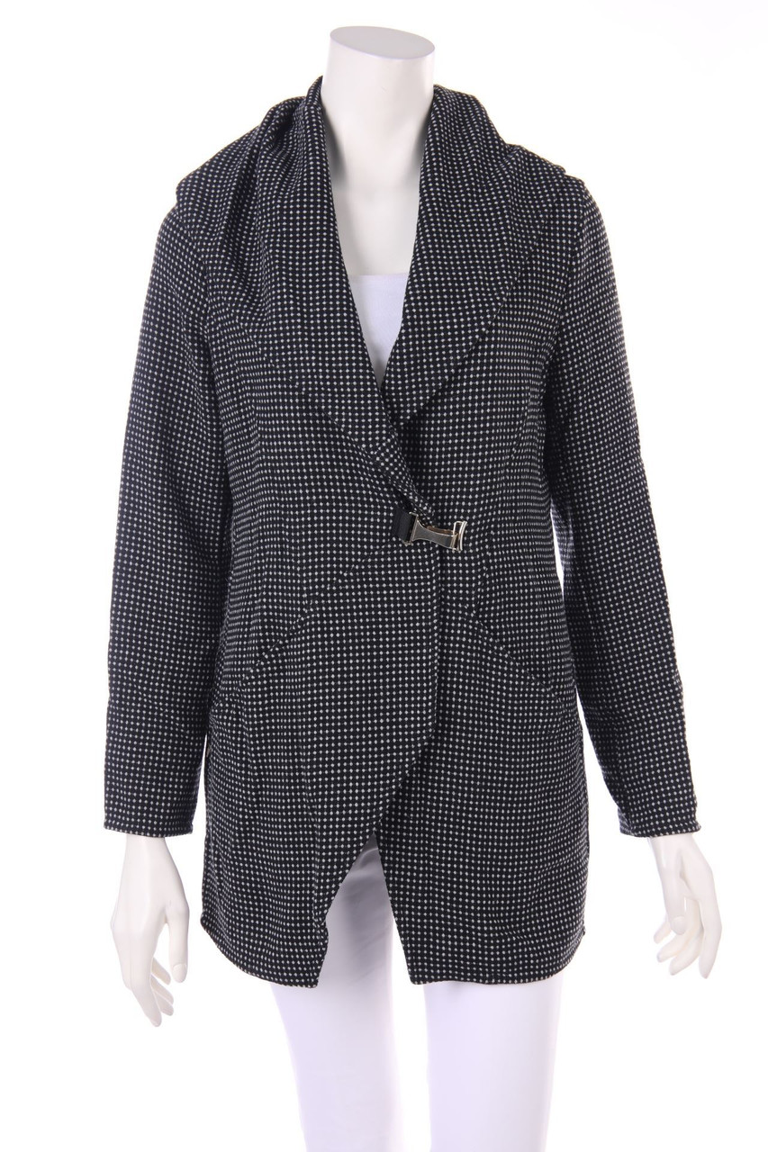 MANILA GRACE - Blazer-Jacke mit Wolle - D 38