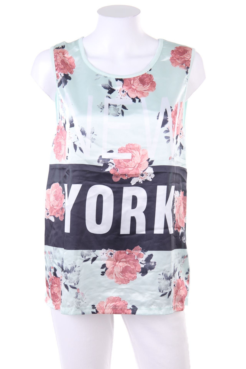 RAINBOW - Blouse Top with Print - D 40-42