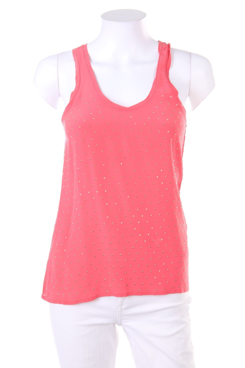 maje - Top made of Silk with Rhinestones - D 34