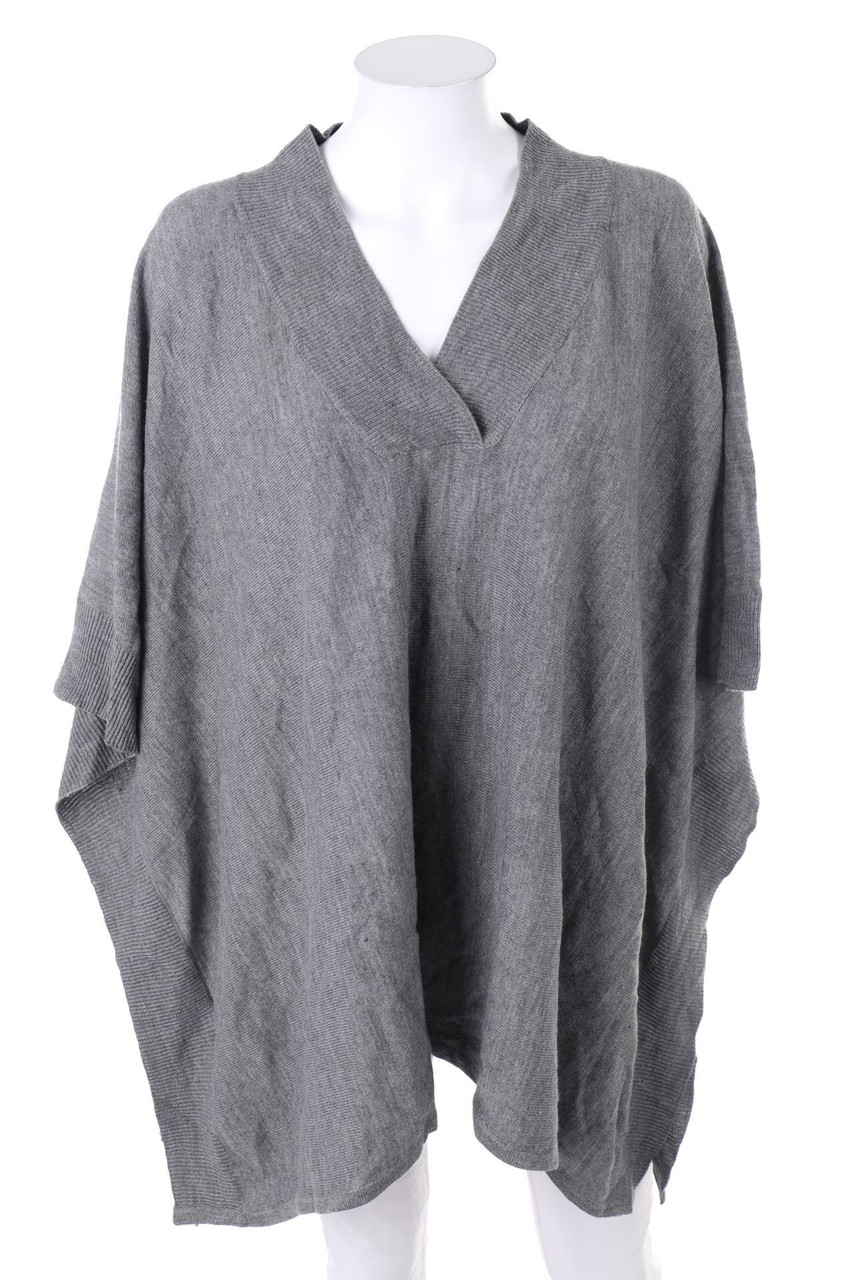 H&M - Strick-Poncho - ONE SIZE