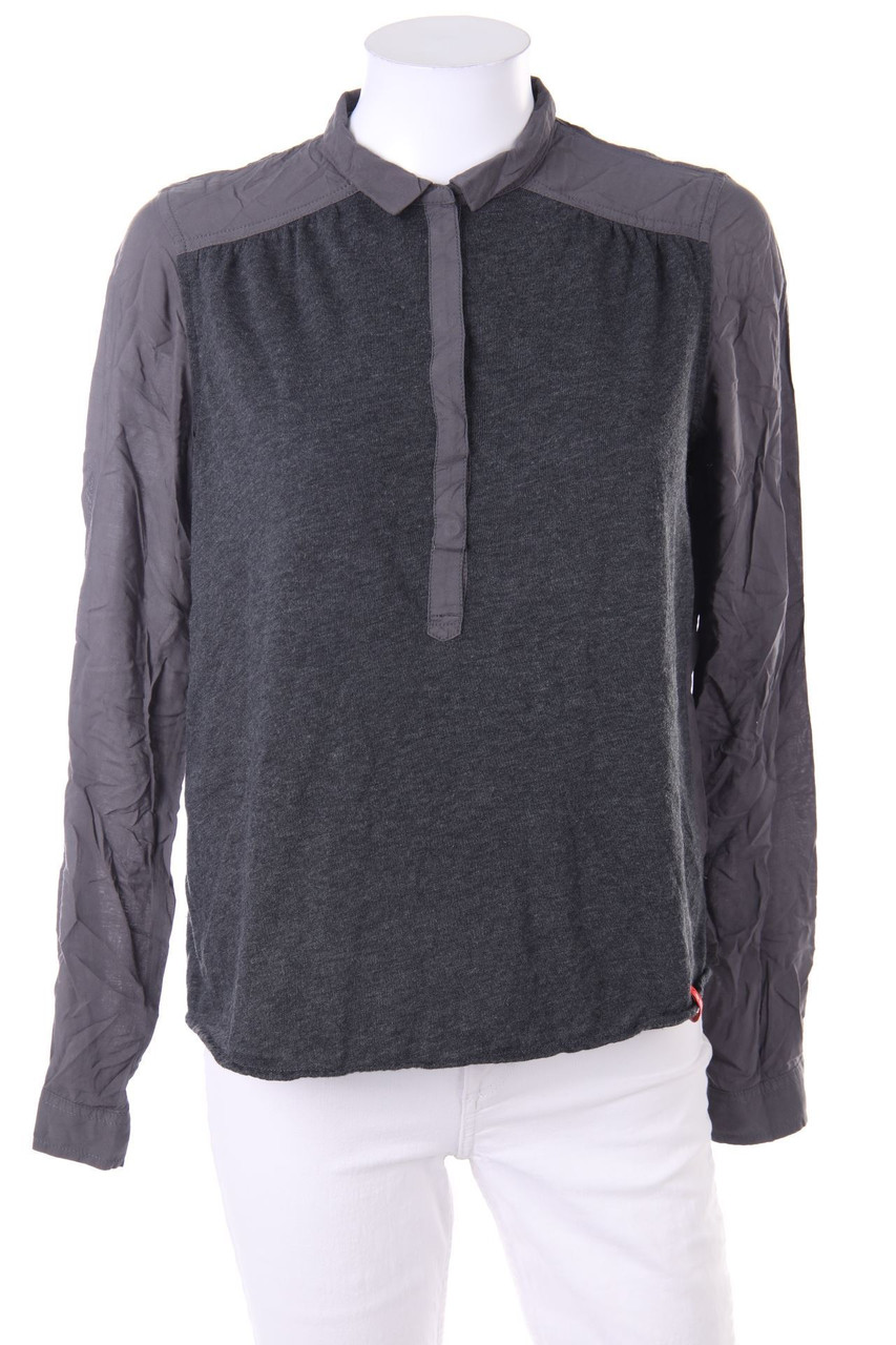 ESPRIT de corp - Bluse mit Logo-Badge - S