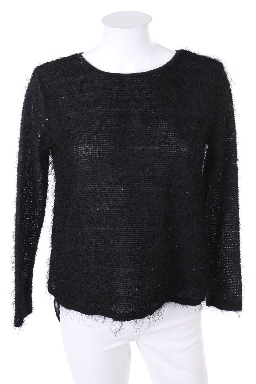 No Label - Shirt, Layer Look with Sequins - D 36-38