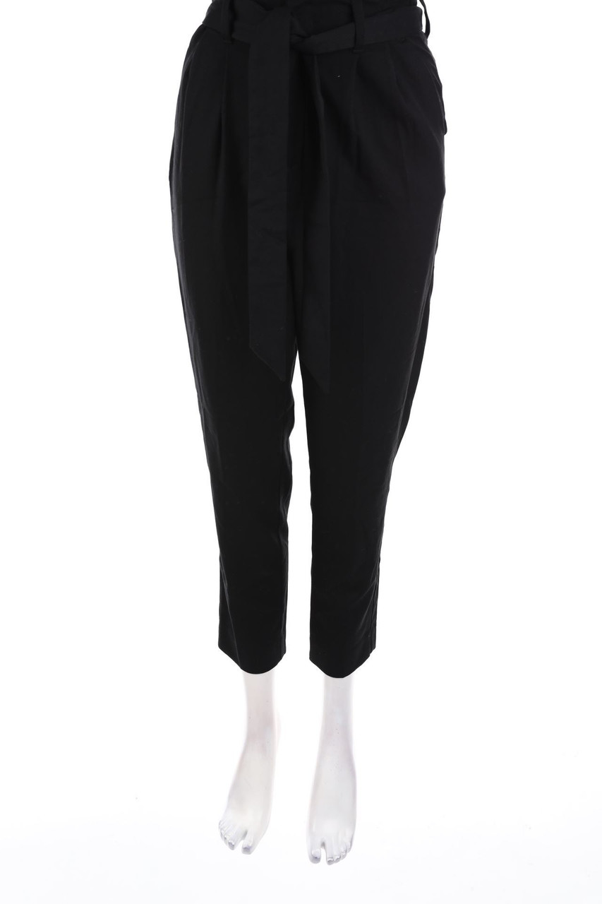 H&M - Paperbag-Hose mit Gürtel - D 34