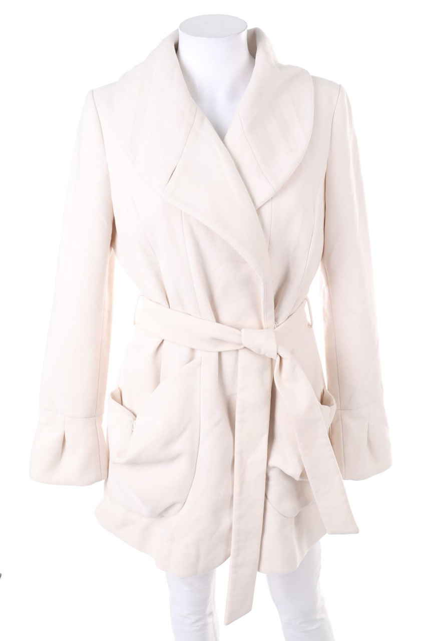 VILA - Blazer-Mantel mit Gürtel - S