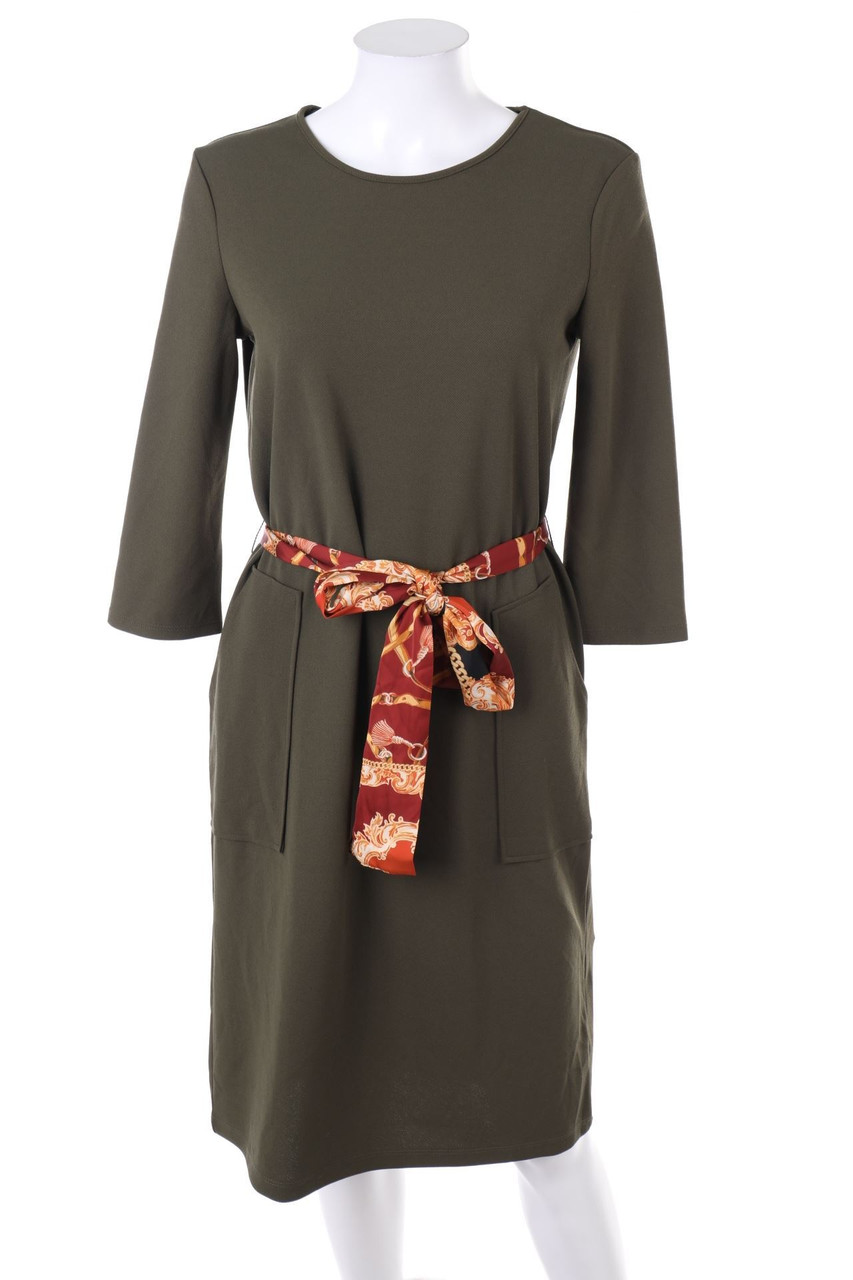 ZARA - Maxi Dress with Belt - S