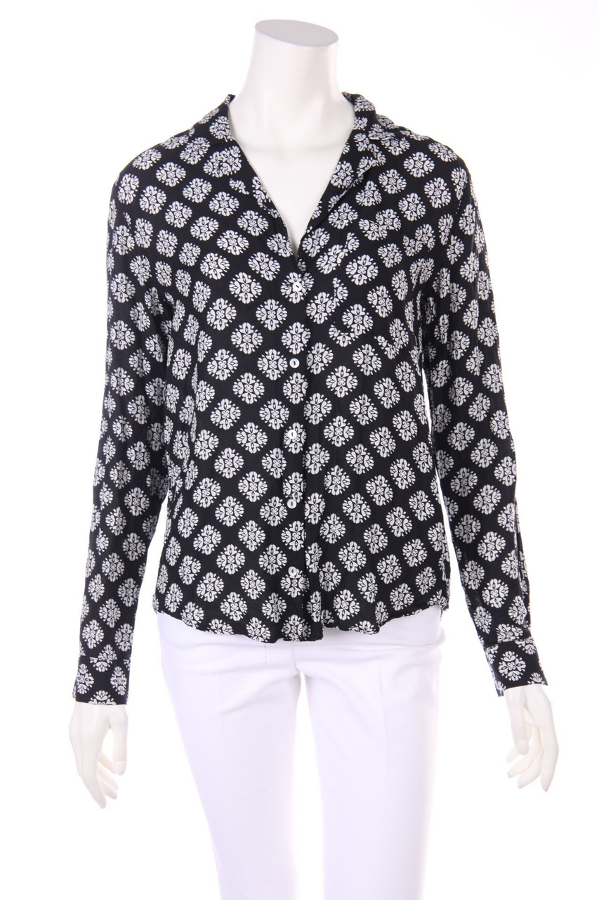 Marc O´Polo - Print-Blouse with Silk - D 38