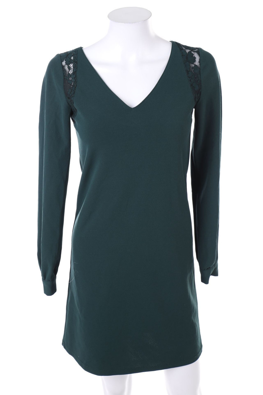 CAMAÏEU - Kleid mit Spitzen-Einsatz - L