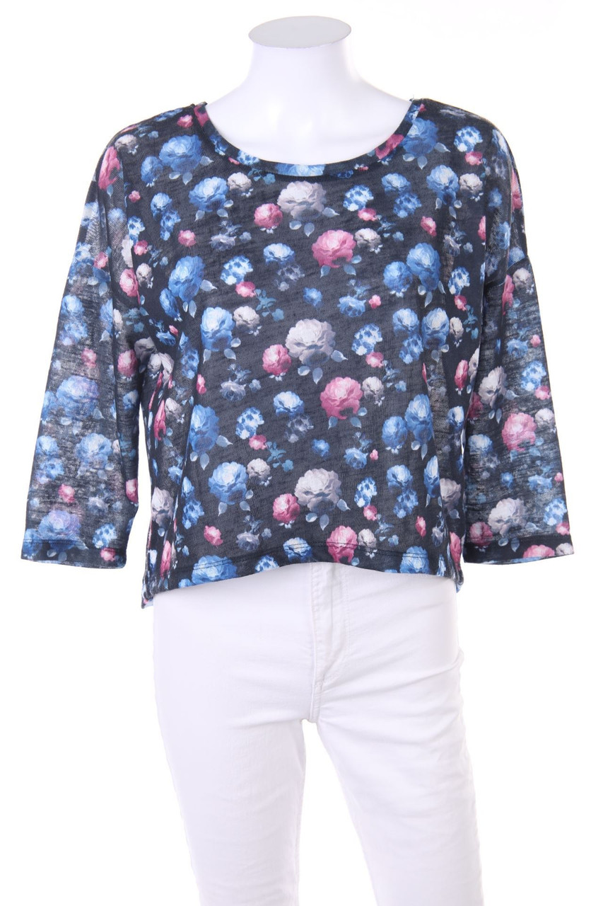 G!na - Vokuhila-Shirt mit überschnittener Schulter - D 36