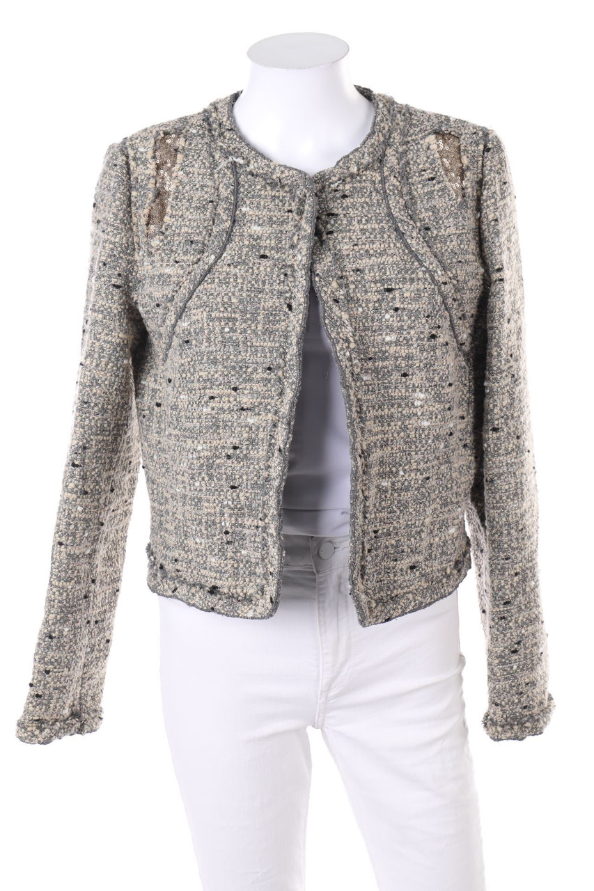 Conbìpel - Bouclé Blazer with Sequins - D 38