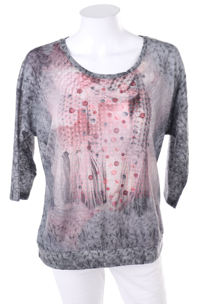 TAIFUN - Shirt mit Print - D 38